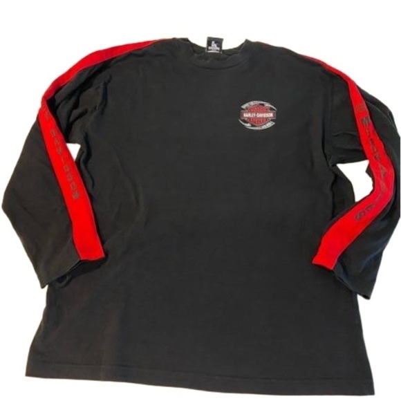 Men’s Long Sleeve Harley-Davidson Shirt From Austria Size XL - Picture 1 of 9